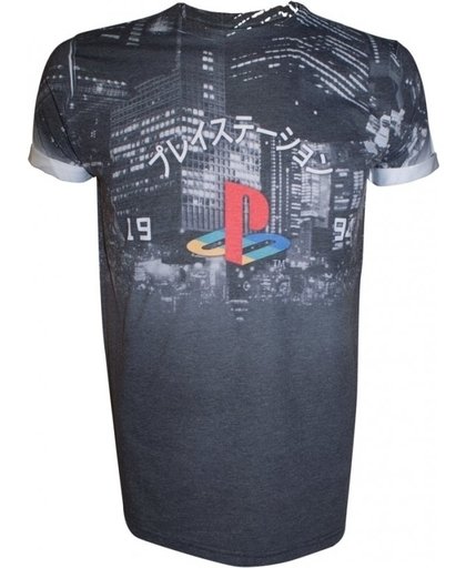 Playstation Sublimation T-Shirt City Landscape
