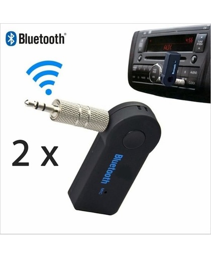 2 Stuks Bluetooth muziekontvanger | Draadloze bluetooth verbinding via deze bluetooth receiver!