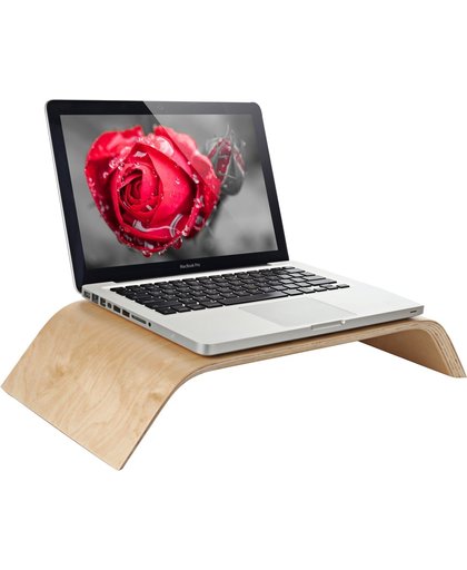 SamDi Houten Laptop / Beeldscherm / iMac Standaard Bamboo
