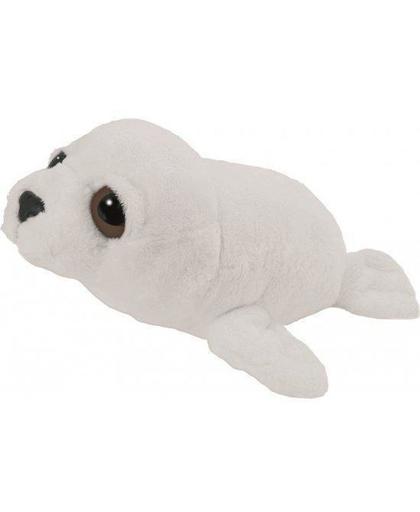 Witte zeehond knuffel 25 cm