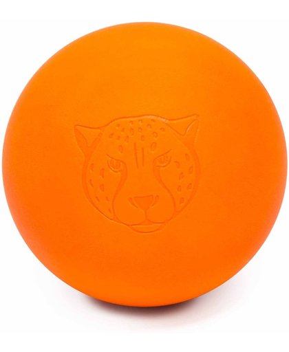 #DoYourFitness® - Lacrosse bal / massage bal »Animal« - met dierenmotieven - ideale fascia bal / triggerpunt bal - 6cm Ø - Panter