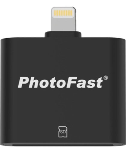 Photofast CR-8710 Lightning Zwart geheugenkaartlezer