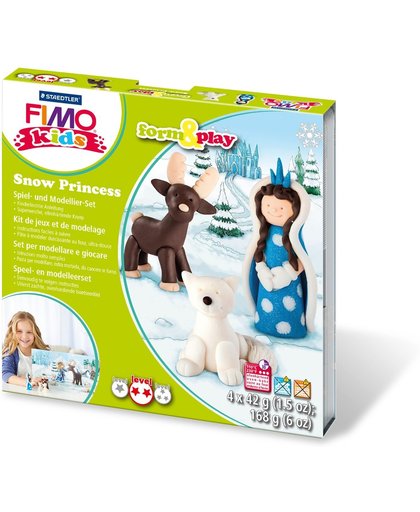 Fimo kids Form&Play "Sneeuwprinses"