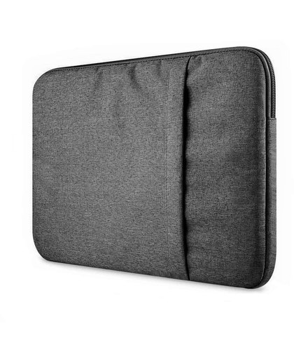Tuff-luv - Nylon beschermhoes voor een 15 inch laptop/notebook - donker grijs