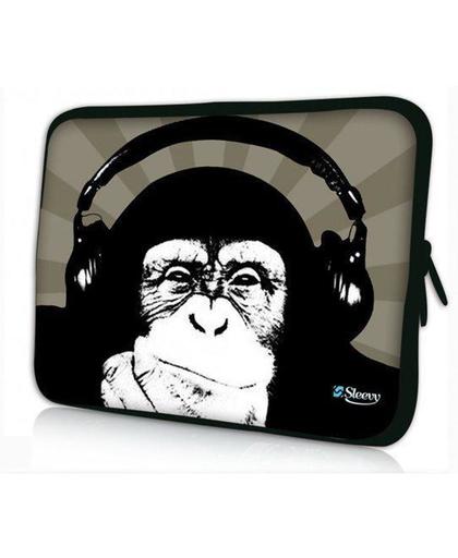 Sleevy 11.6 inch laptophoes chimpansee