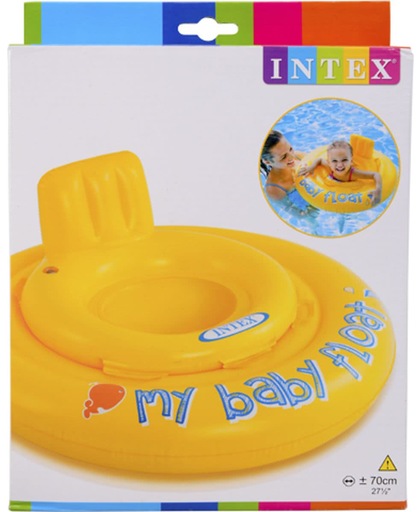 Zwemband Baby Float Geel - 70cm - tot 11 kilogram