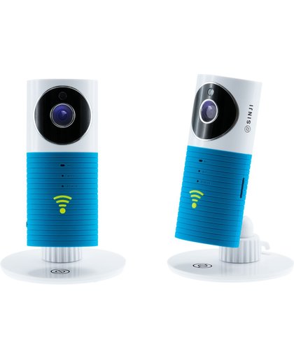 Sinji Smart WiFi IP-beveiligingscamera Binnen Dome Blauw, Wit 720 x 576 Pixels