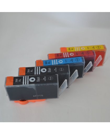 Merkloos - Inktcartridge / Alternatief voor de HP 364XL / Multipack
