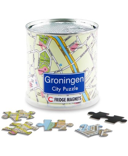 Groningen puzzel magnetisch