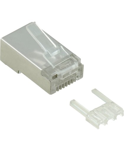 Value Easy-Use RJ45 krimp connectoren voor CAT6 F/UTP patch kabel - 10 stuks