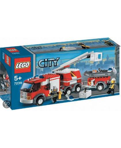 LEGO City Brandweerwagen - 7239