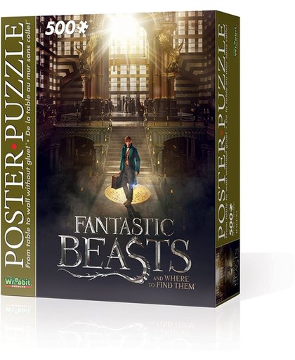 Wrebbit Poster Puzzle - Fantastic Beasts Macusa 500 stukjes