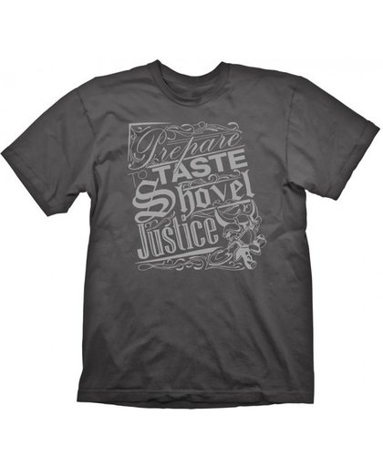 Shovel Knight T-Shirt Shovel Justice Charcoal