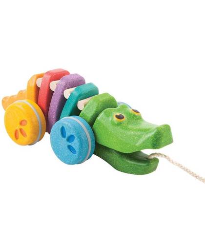 Plan Toys Dancing Alligator Rainbow