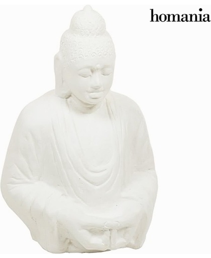 Decoratieve figuren Boeddha Wit by Homania