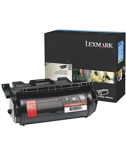 Lexmark T640, T642, T644 High Yield Print Cartridge 21000pagina's Zwart