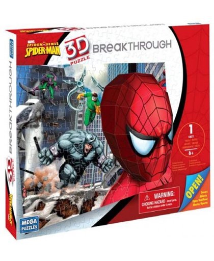3D Puzzel Marvel Spiderman - Level 1 makkelijk