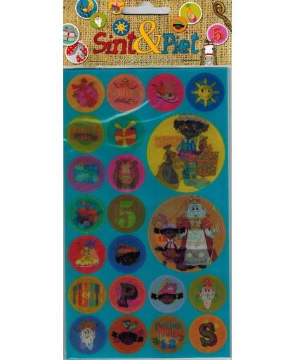 Sint & Piet - Bewegende Stickers