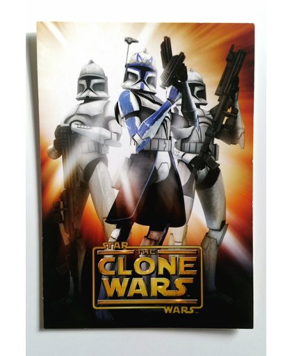 Ansichtkaarten Star the clone wars set van 2 stuks