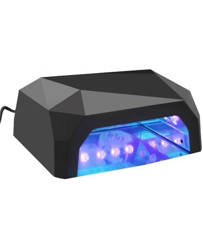 36W Nageldroger Met UV LED Lamp Nagels - Gellak/Gelnagels/Gel Nagellak Droger - Nagellamp / Nagel Lamp - Zwart