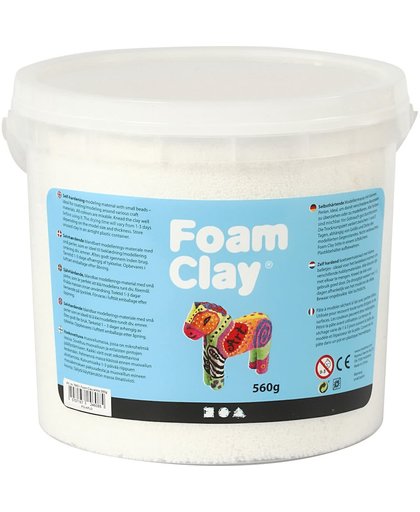 Foam Clay - Klei - 560 gr - Wit