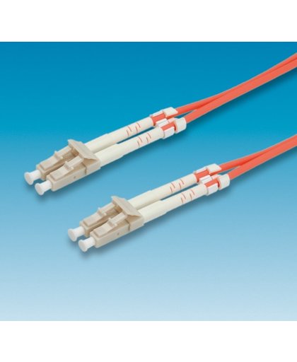 ROLINE fibre kabel 62,5/125&micro;m LC/LC, oranje 10m