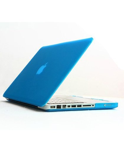 ENKAY Matte PC Protective Shell + Anti-dust Plugs voor MacBook Pro 13.3" Retina A1425 | Blauw