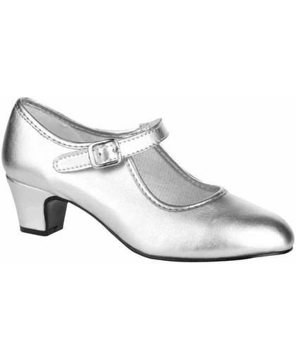 MixMamas Spaanse Prinsessenschoen - Maat 24 - Binnenzool 16,5 cm - Zilver