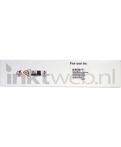 FLWR - Inktcartridge / 913A / Cyaan - geschikt voor HP