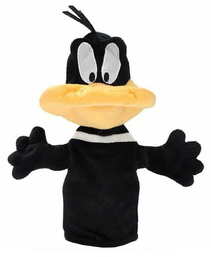 Pluche Daffy Duck handpop