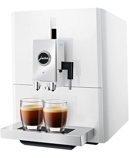 JURA A7 Vrijstaand Volledig automatisch Espressomachine 1.1l 9kopjes Wit