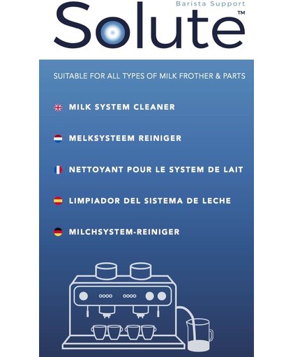 SOLUTE MILK SYSTEM CLEANER 250 ML