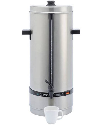 Daalderop Percolator Animo | Vaste Wateraansluiting | RVS | Ø250x(H)640mm | 110 Kopjes | 15 Liter