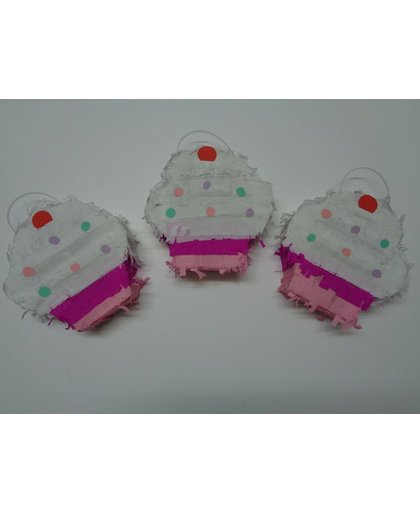 Mini Pinata cupcakes