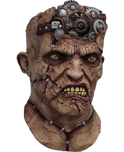 Geanimeerd mechanisch Frankenstein masker - Verkleedmasker - One size