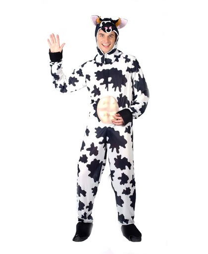 Koeien kostuum voor volwassenen - Verkleedkleding - Maat L