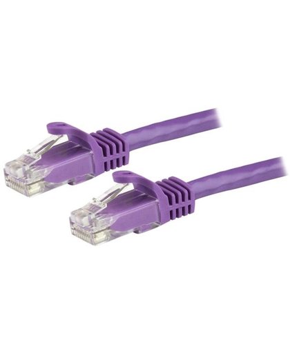 10m Purple Snagless Cat6 Patch Cable