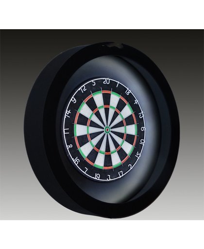 TCB XXL - Dartbord Verlichting Complete Combiset inclusief - dartbord - inclusief - dartboard surround - Zwart