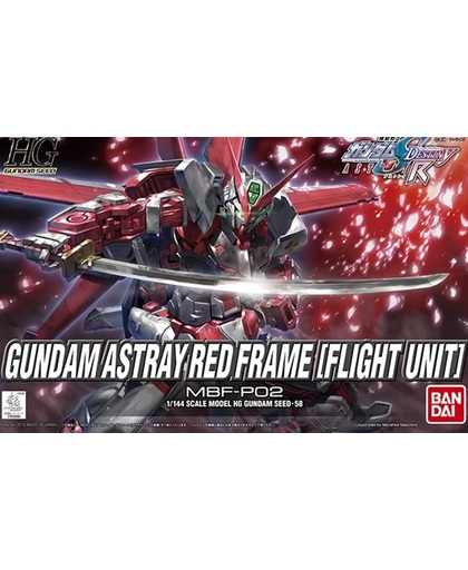 MBF-P02 Gundam Astray Red Frame [ Flight unit ] HGGS 1/144