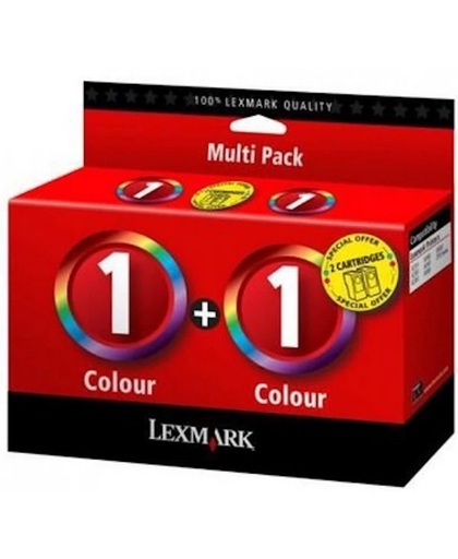 Lexmark 1 Inktcartridge - Cyaan / Magenta / Geel