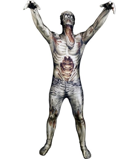 Monster Zombie Morphsuits™ kostuum voor volwassenen - Verkleedkleding - 180 cm