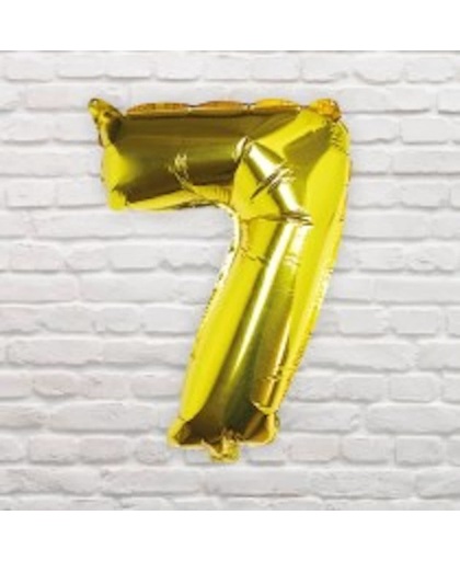 Balloon - Gold Foil Number - 7