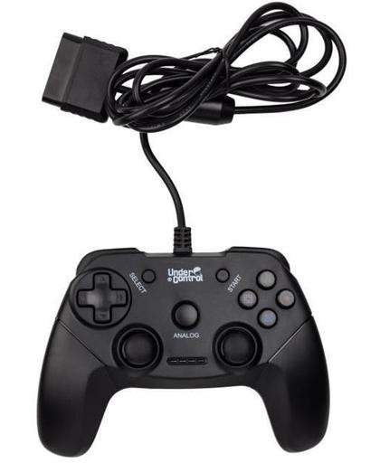 Under Control - Playstation 2 Controller - Bedraad - 1,8 M - Zwart