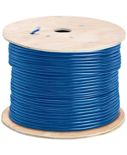 305M CAT6A Koperen Ethernet netwerk LAN kabel (1000Mbps) - Blauw