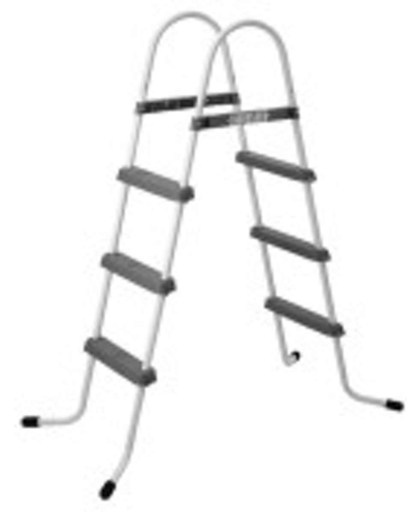 Jilong pool ladder 109 cm grijs 3 treden
