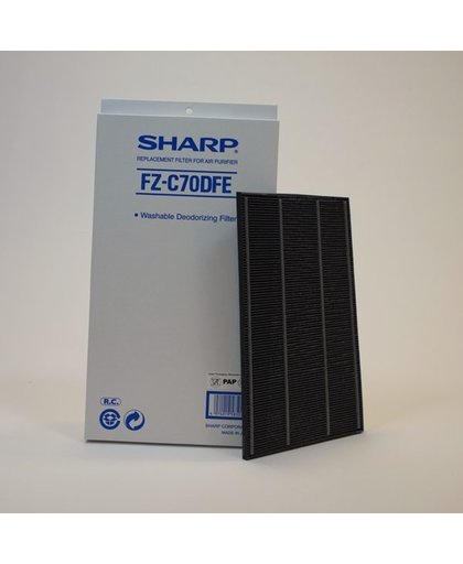 Sharp koolstoffilter FZ-C70DFE voor Sharp luchtreinigers KC-C70E en KC-840EW.