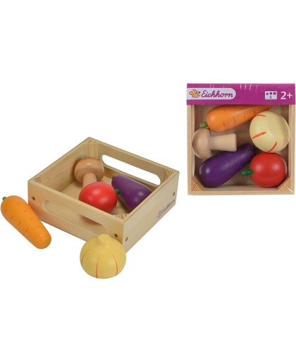 Eichhorn Groenten Kist Hout - Speelgoedeten