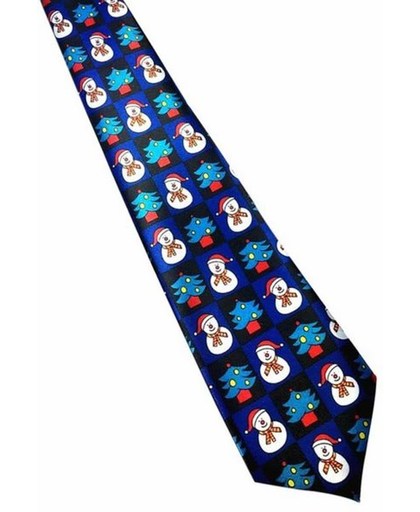 Kerst stropdas – Merry Christmas and a Happy New Tie Nr. 10 – Men Christmas Tie