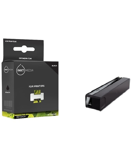 Inktmedia® -Inktcartridge - Alternatief voor de HP 970 XL inktcartridge Zwart hoge inhoud Cartridge Inktmedia huismerk ®