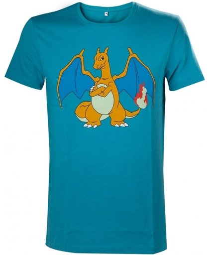 Pokémon - Charizard Turquoise T-shirt